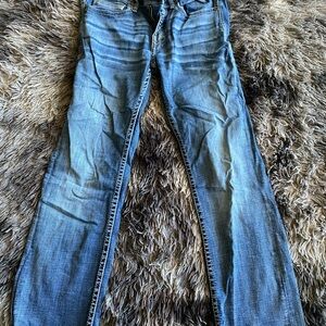 BKE Bootcut Men's Jeans in Medium Blue